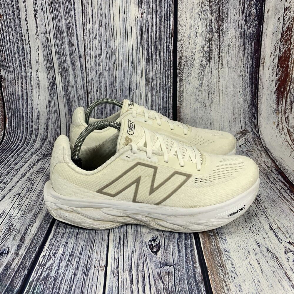 New Balance Fresh Foam X 1080 v14 White Running Shoes W1080W14 Women’s Size 11